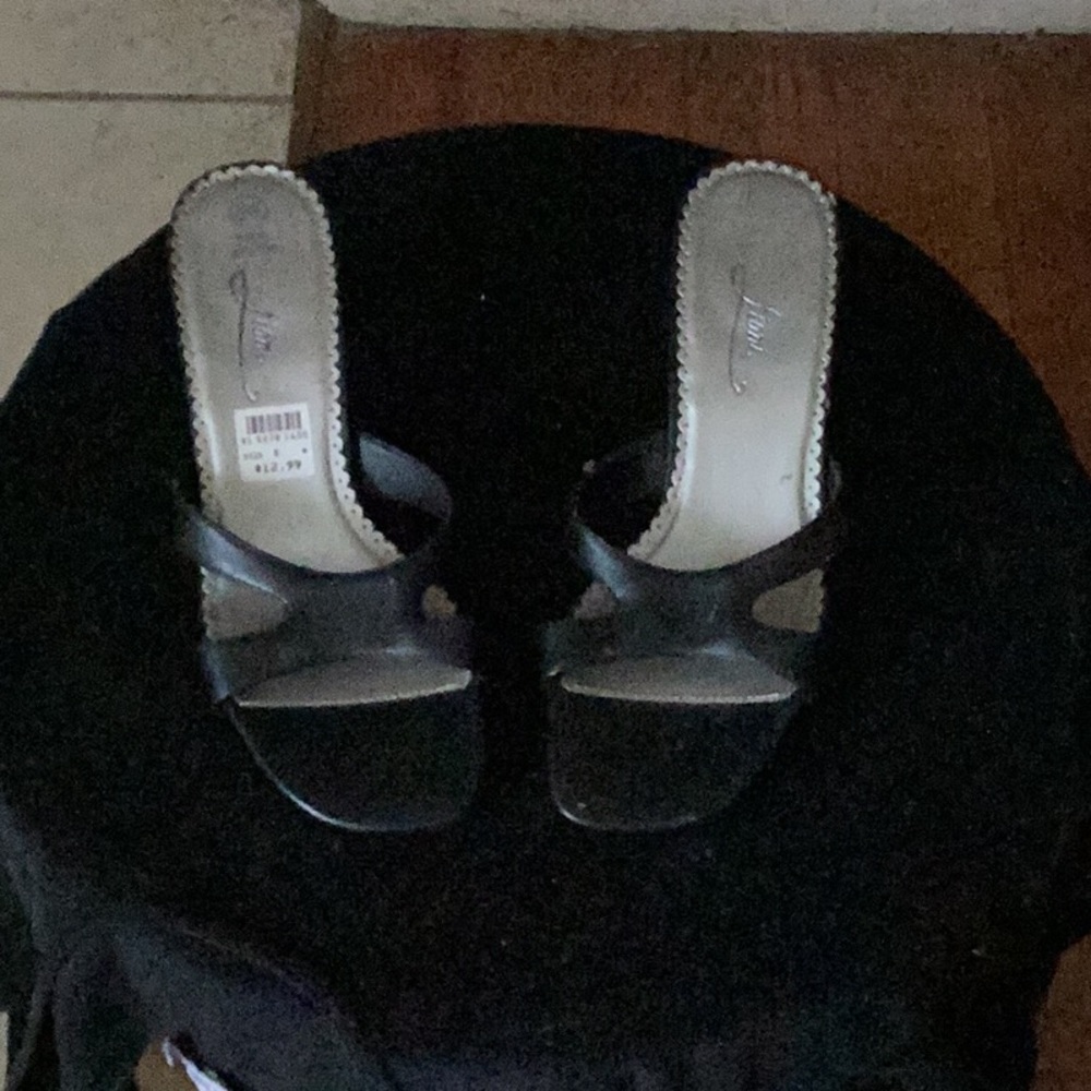 FIONI Clothing Black Mules